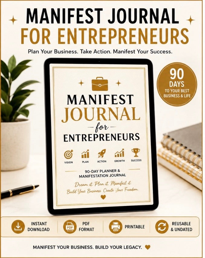 Manifest Journal for Entrepreneurs