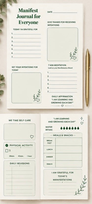 Manifest Journal for Everyone