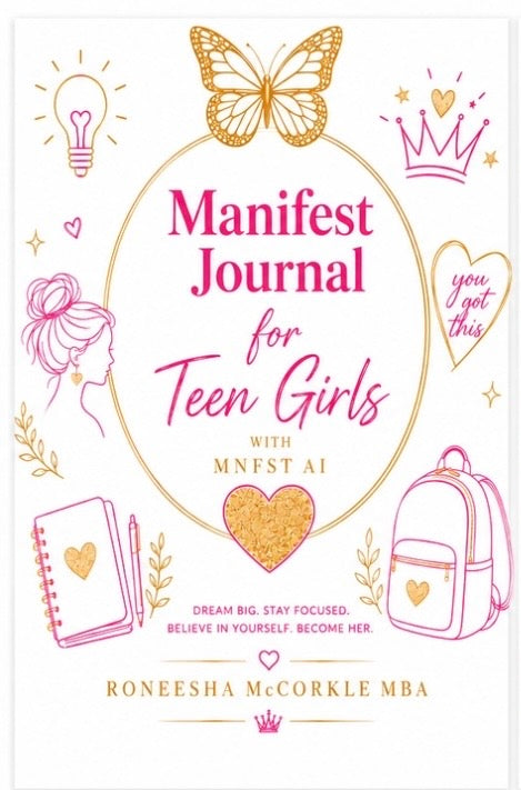 Manifest Journal for Teen Girls