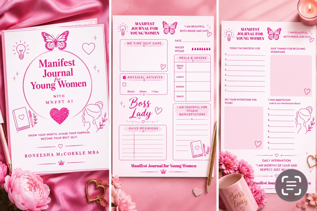 Manifest Journal for Young Women