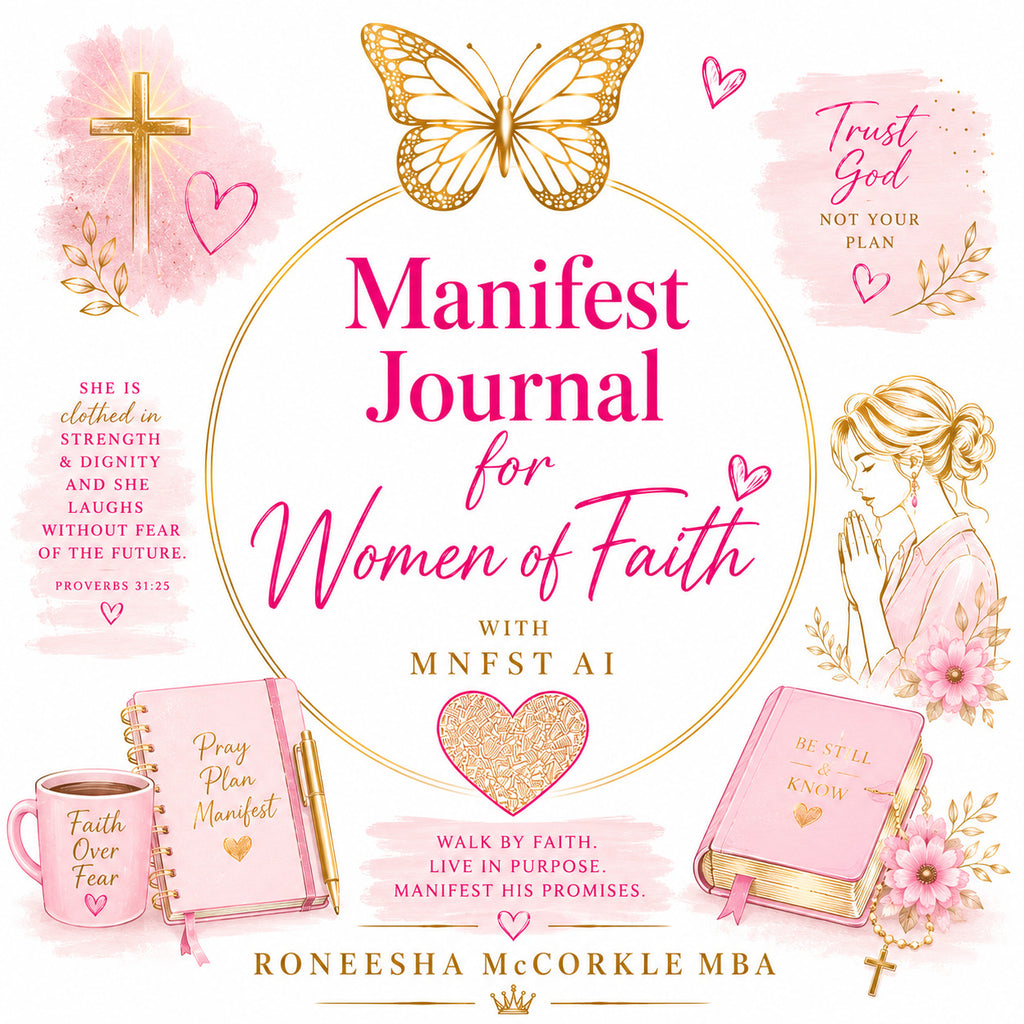 Manifest Journal for Women of Faith