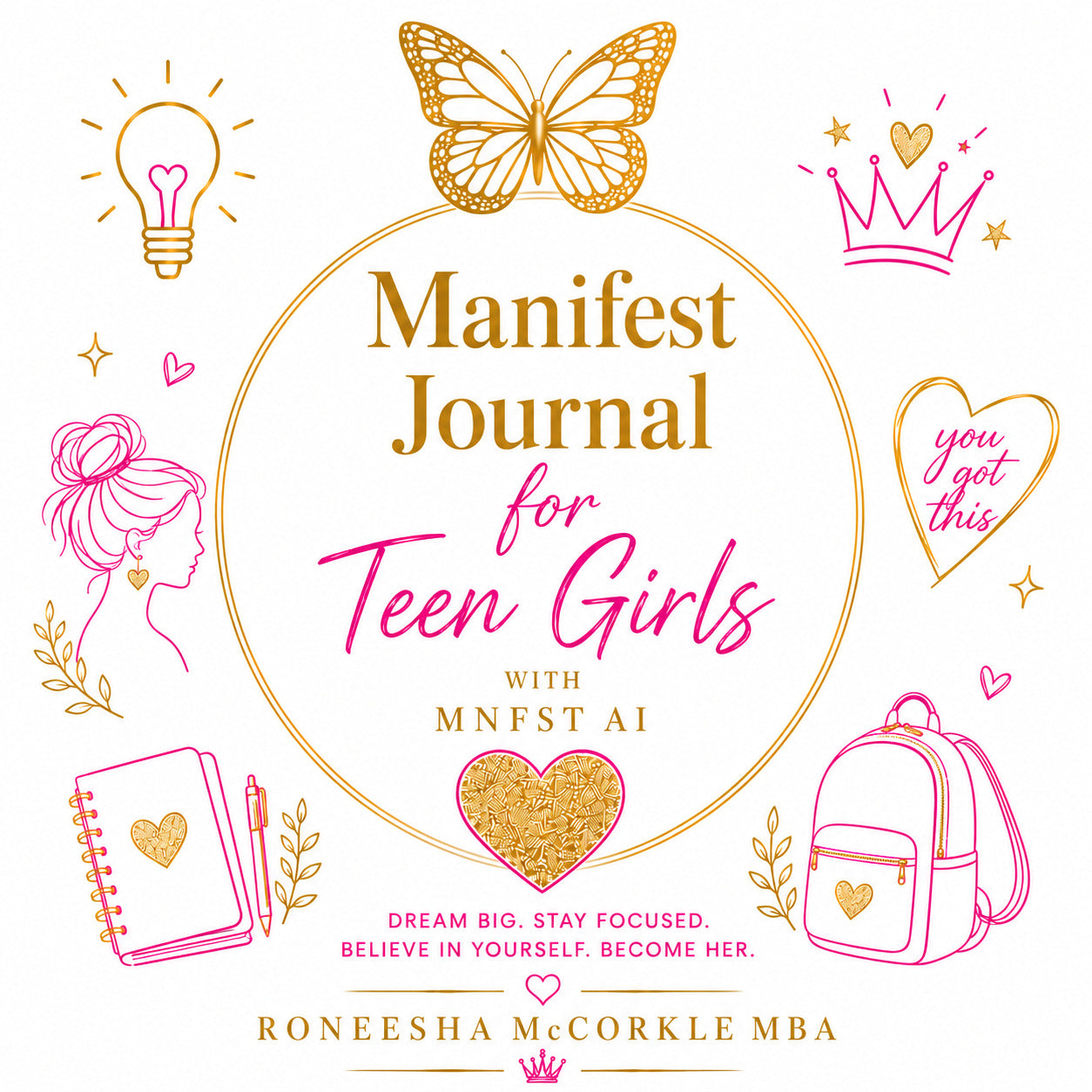 Manifest Journal for Teen Girls