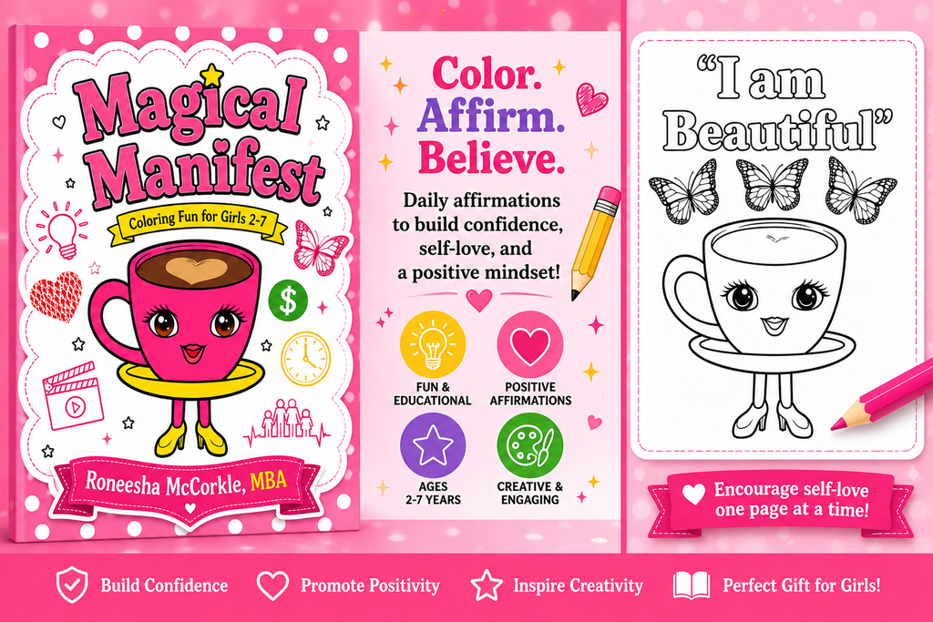 Magical Manifest Coloring Book
